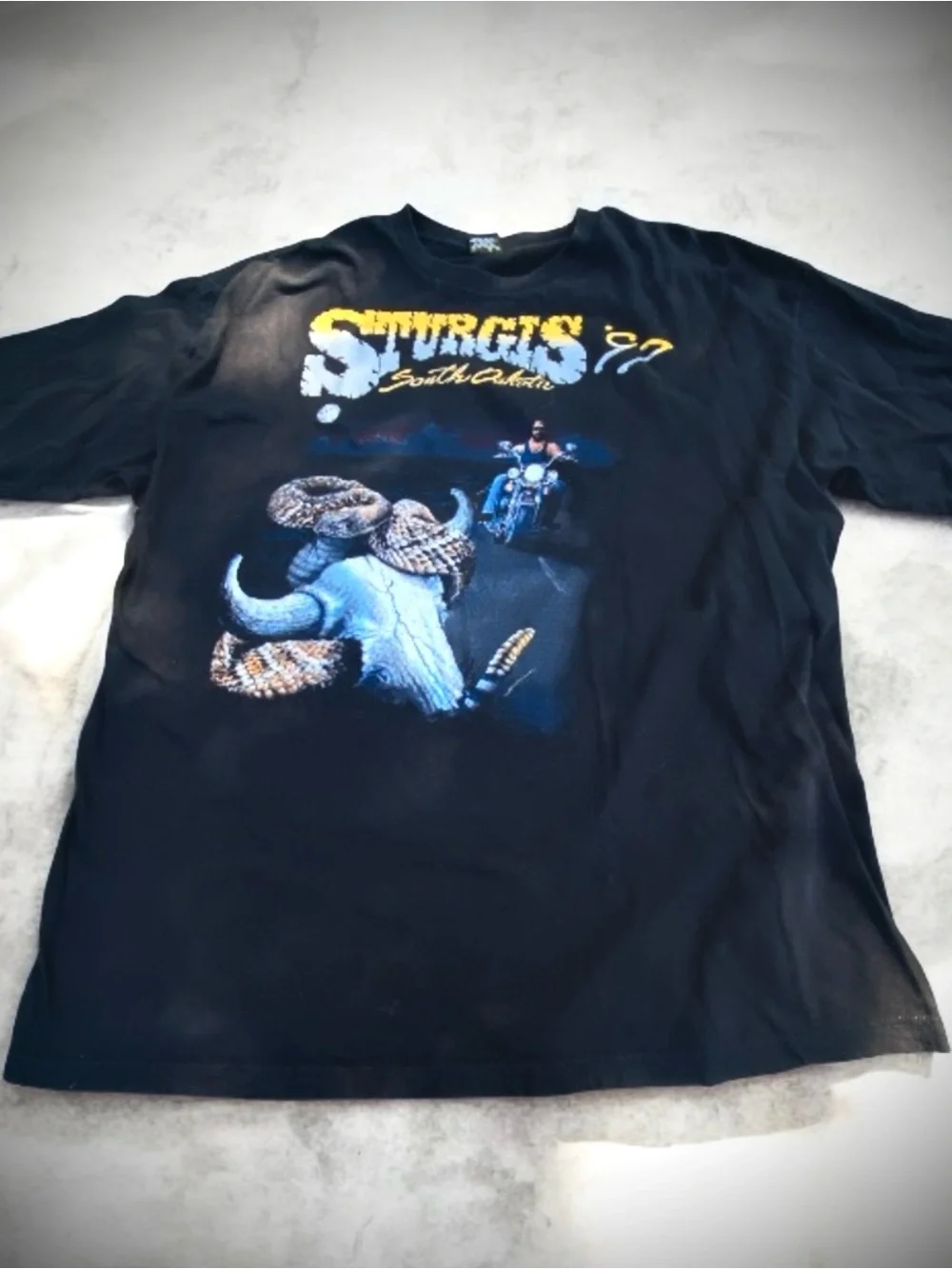 Timberland Sturgis 1997 Motorcycle Rally T shirt XXL